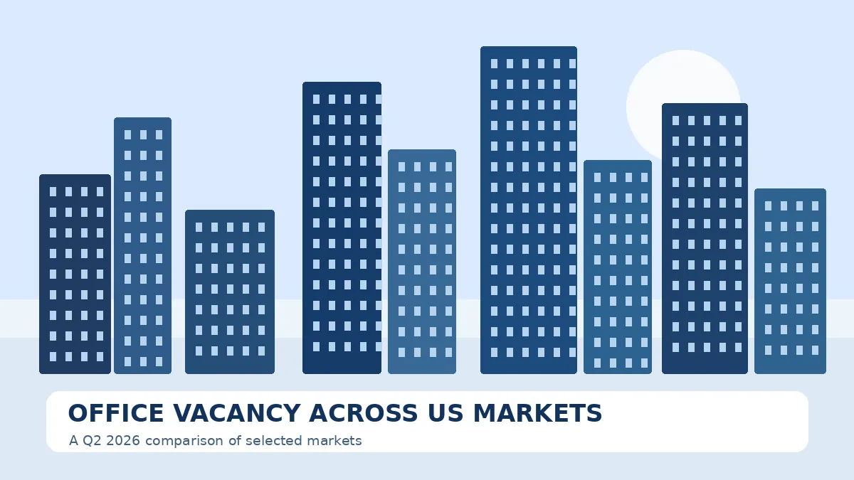 How Office Vacancy Compares Across Major US Metros