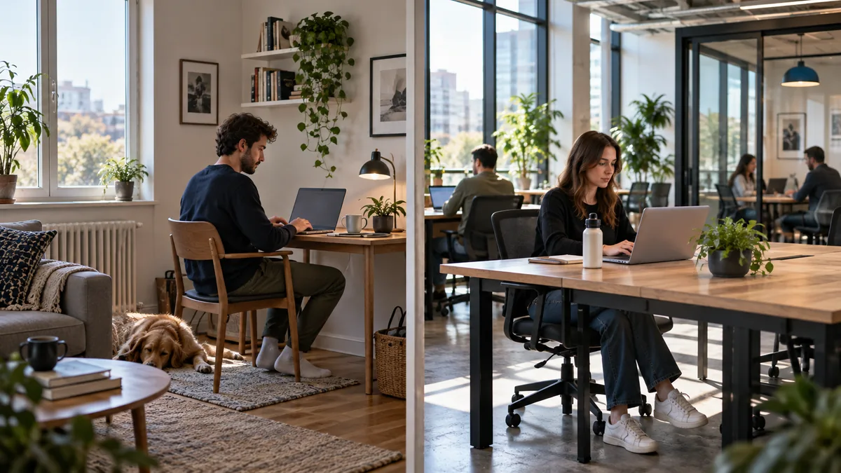 Working From Home vs. Coworking: A Practical Comparison